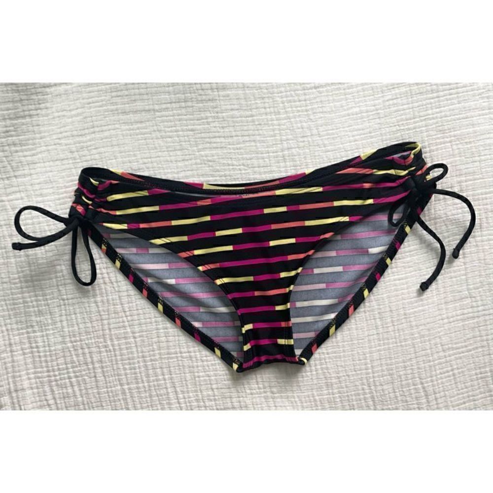 Patagonia XS Sunamee Swim Bikini Bottoms in Pop Stripe